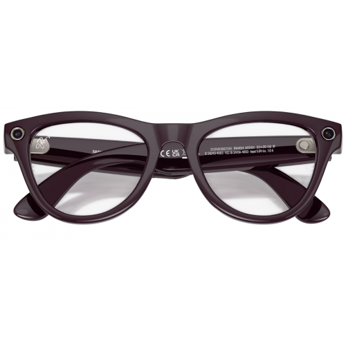 Умные очки Ray-Ban Meta* Skyler Gen 2 Shiny Mystic Violet, Фотохромные линзы Clear to Amethyst Transitions (RW4014)